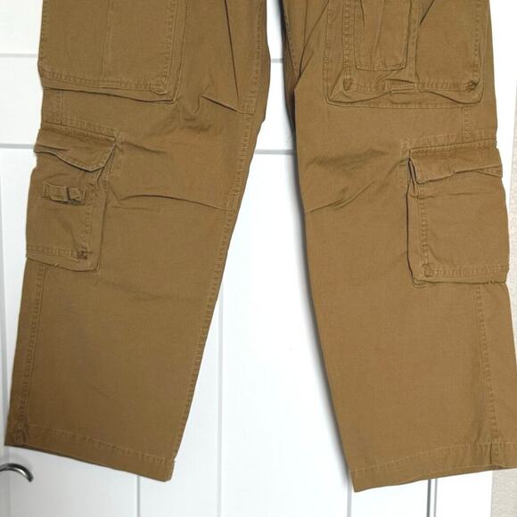 NWT Eddie Bauer Cargo Pants Brown Utility Multiple Pockets Mens Size 40x30 - Picture 5 of 10